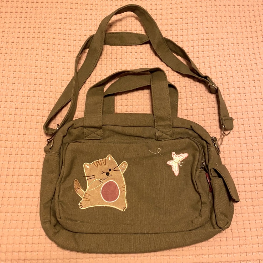 Cute cat crossbody purse